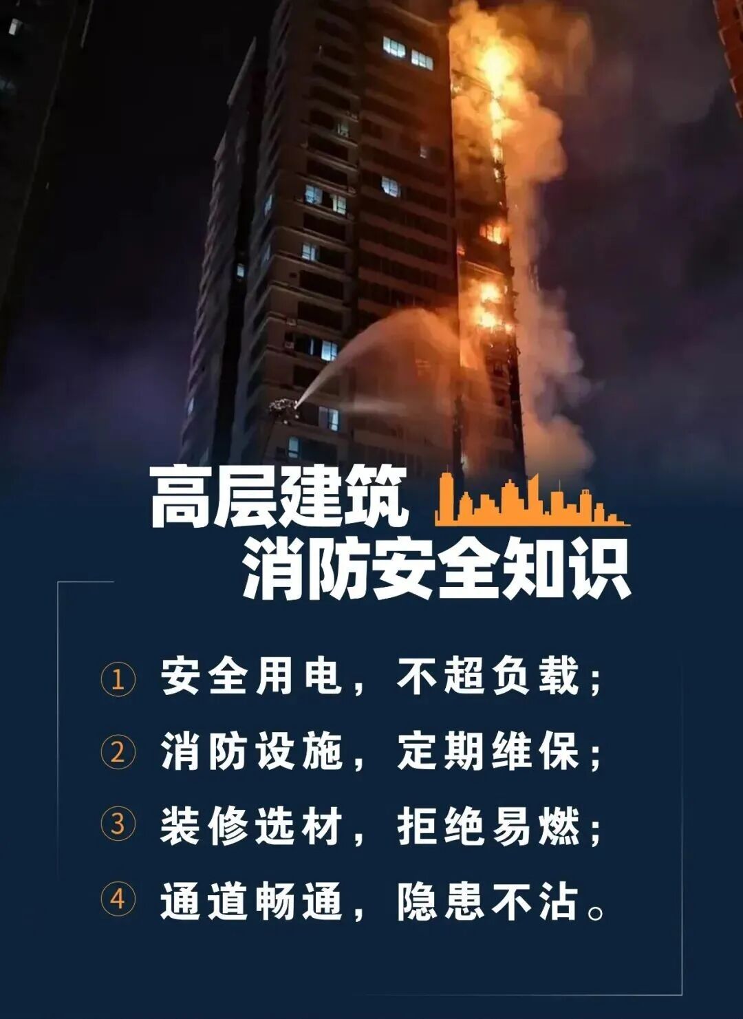 收藏了解！高层建筑起火，如何科学逃生自救？