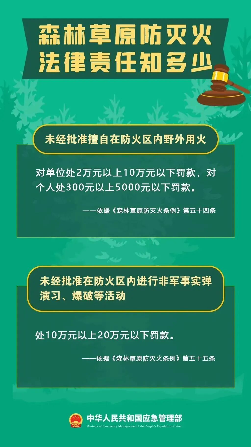 野外违规用火引发林区失火，田某某被警方立案调查！