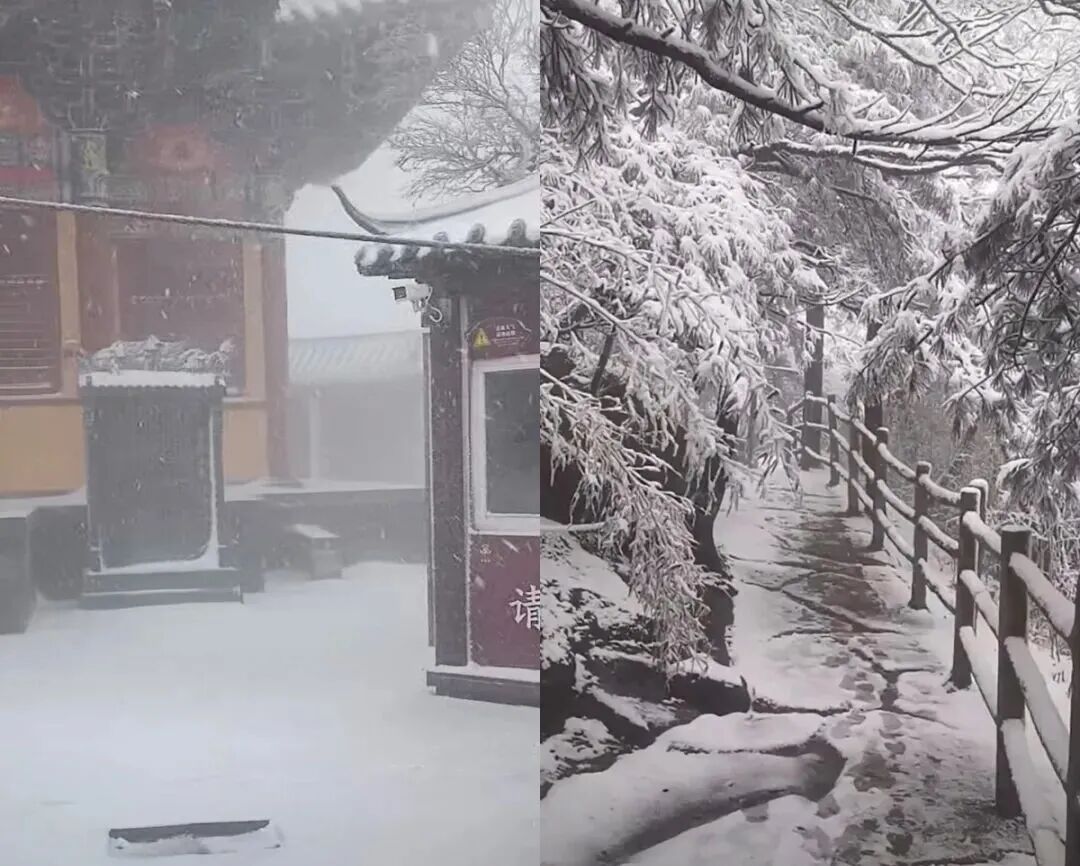 河南一景区降雪持续数小时,雾凇奇观上线,官方回应 河南一景区降雪持续数小时,雾凇奇观上线,官方回应