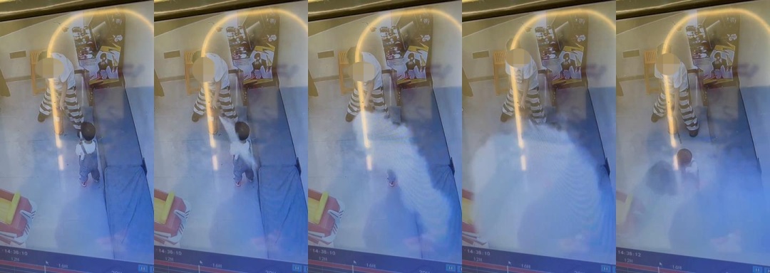 千万要注意！男孩玩灭火毯，全身扎满玻璃纤维！