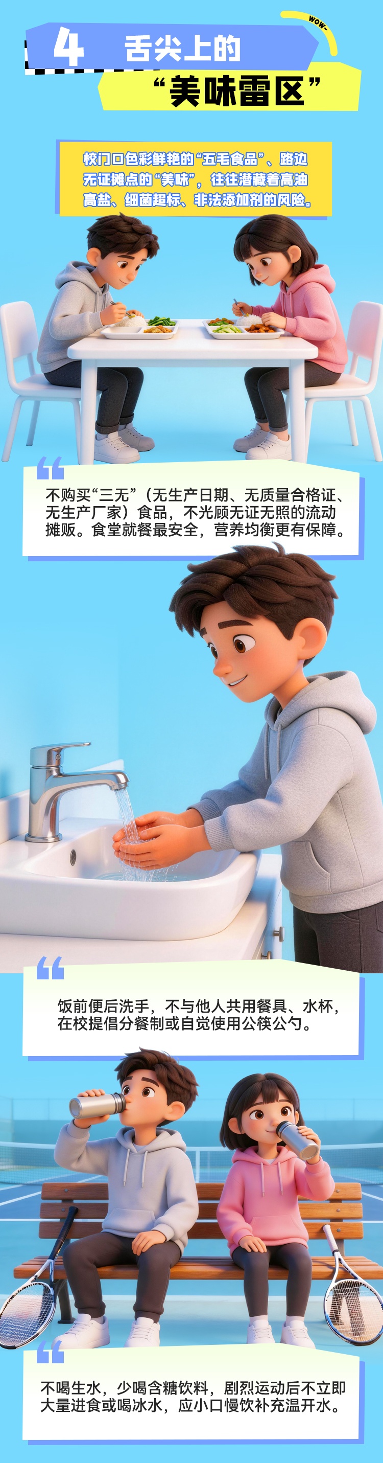 校园安全无小事,这6大“雷区”千万别踩 校园安全无小事,这6大“雷区”千万别踩