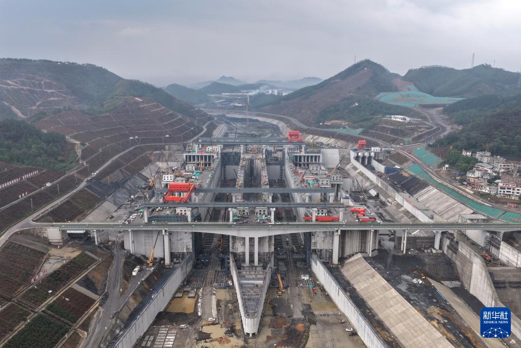 平陆运河建设正酣