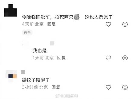 蚊子提前上岗来势汹汹 今夏会更凶吗？