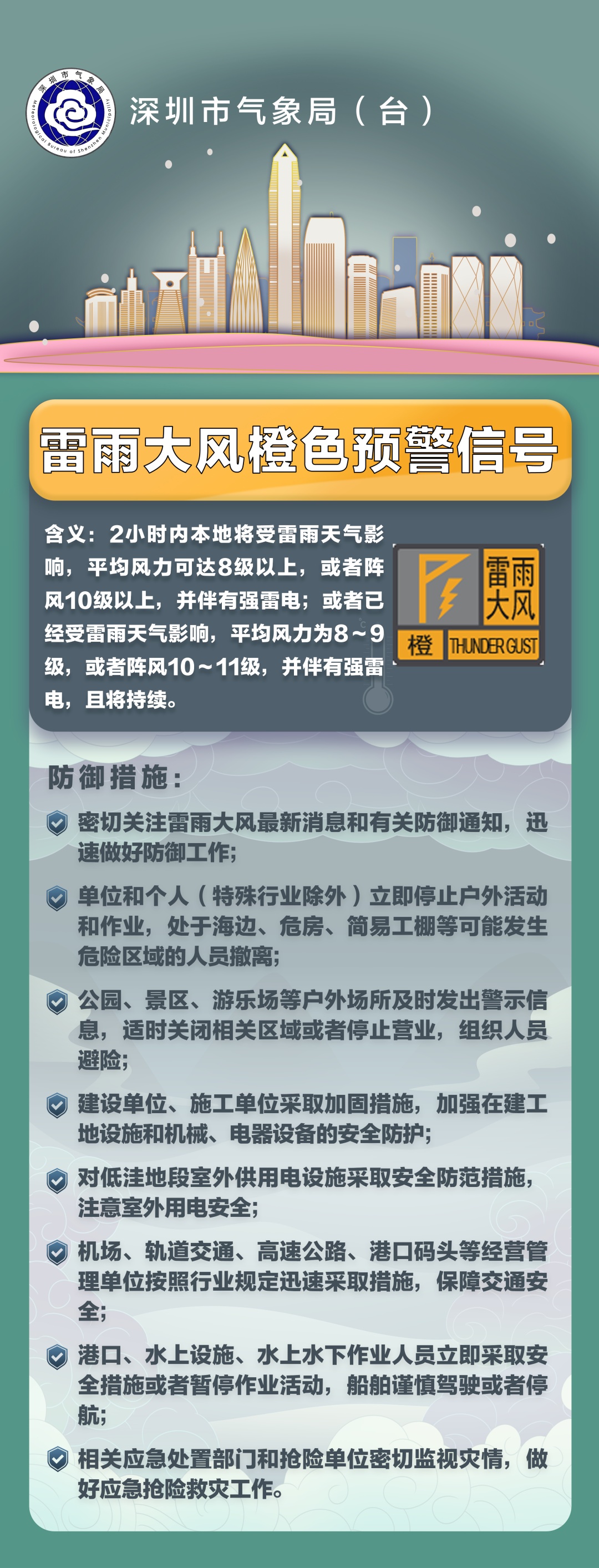 注意！可能出现冰雹！暴雨+雷电即将影响！深圳全市双预警生效