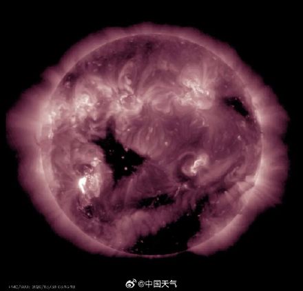 太阳爆发X1.4级耀斑 我国北方或再次上演绚丽极光秀 太阳爆发X1.4级耀斑 我国北方或再次上演绚丽极光秀