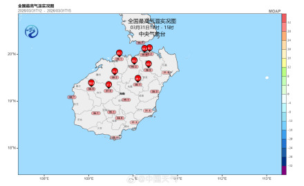 海南提早开启“热霸”模式！海口等多地刷新3月最热纪录