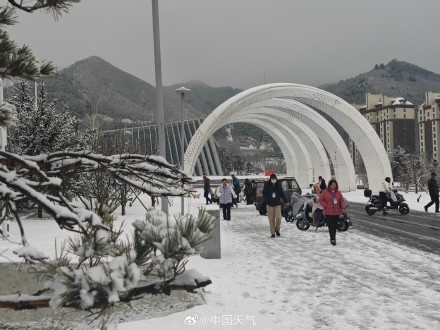河北崇礼又下雪了
