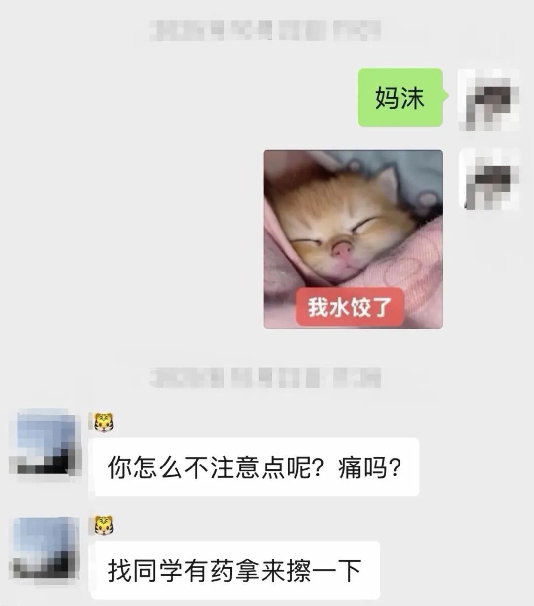 只要我不回妈妈消息,就会被小猫“魔法攻击”…… 只要我不回妈妈消息,就会被小猫“魔法攻击”……