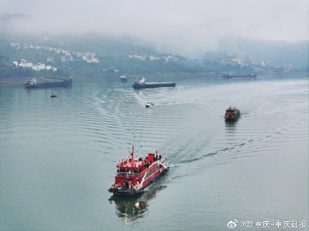 重庆背篓轮渡新船满载温情再出发 重庆背篓轮渡新船满载温情再出发