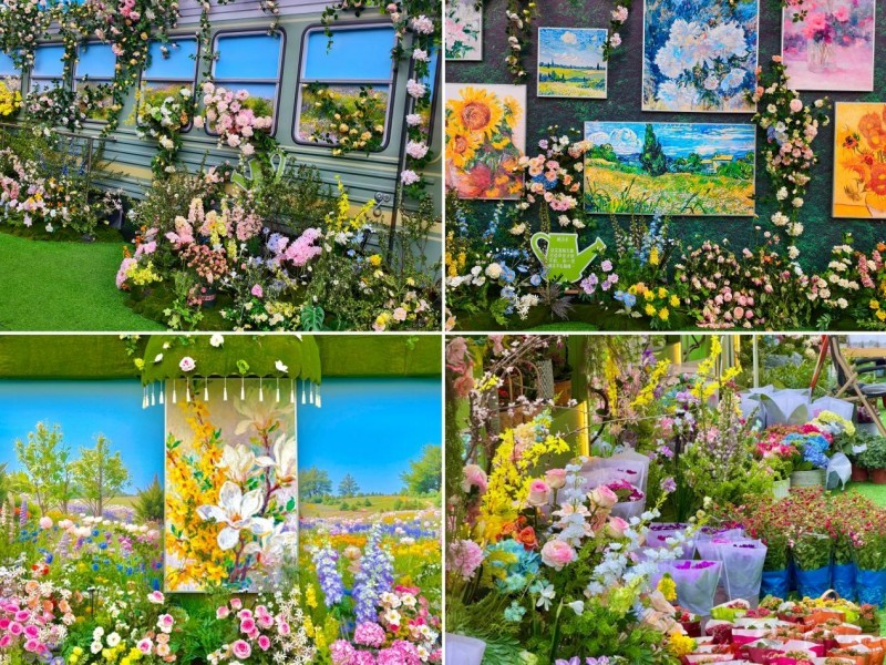 北京这个“莫奈花园”颜值爆表 赏花购花值得一去