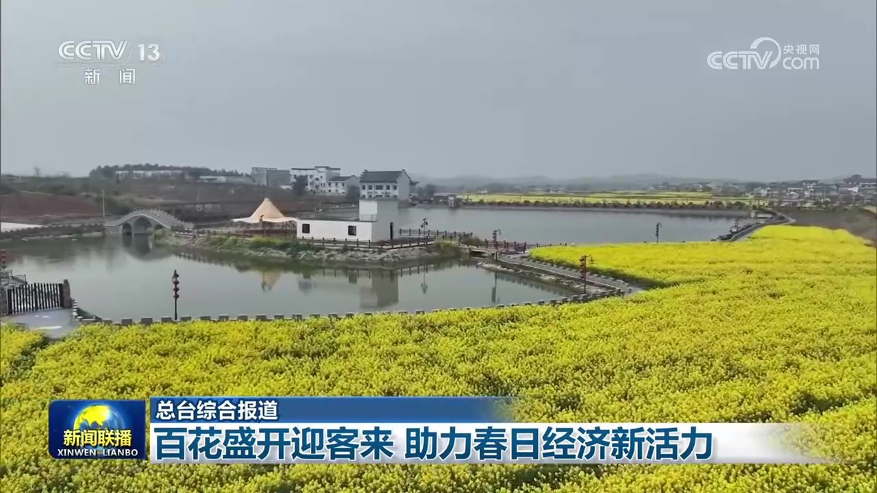 百花盛开迎客来 助力春日经济新活力