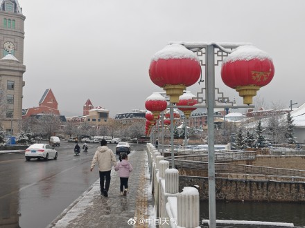 河北崇礼又下雪了