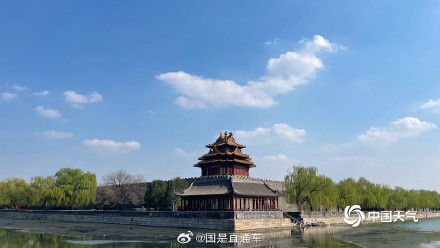 故宫角楼春日壁纸上新