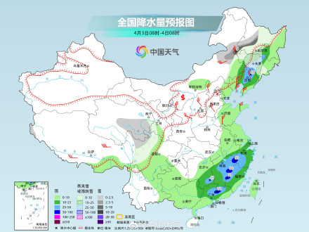 4月开场南方降雨短暂缩减 明起新一轮强降水+强对流上线