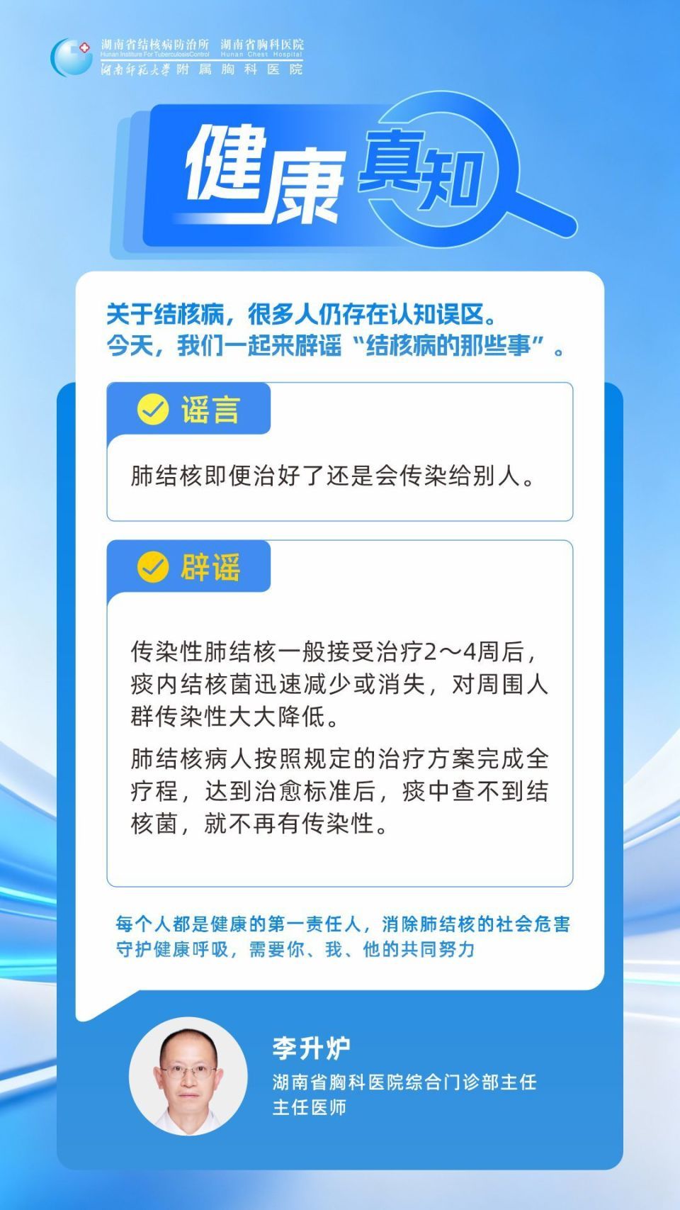愚人节不“愚”健康！关于结核病的这些谣言，别再信以为真