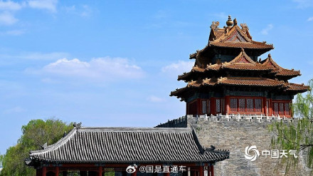 故宫角楼春日壁纸上新