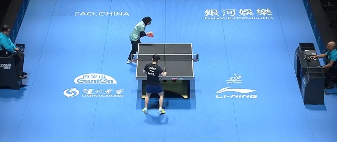 孙颖莎3比0胜梅谢芙 晋级国际乒联单打世界杯淘汰赛