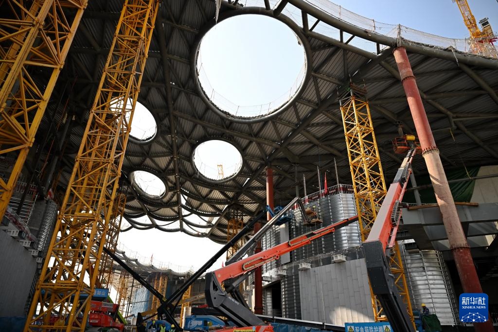 雄安新区启动区城市文化广场项目建设有序推进