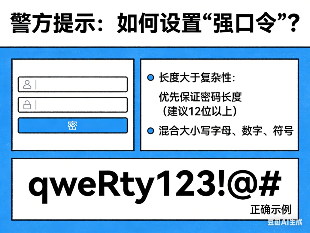 警惕弱口令，否则你的账号会“门户大开”！