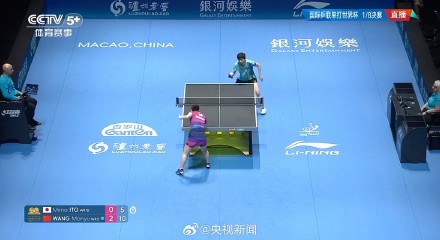 4比0横扫！王曼昱女单8强