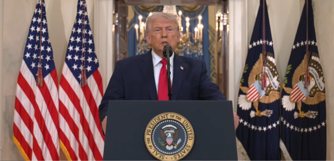 特朗普发表全国讲话 宣布对伊朗战事取得“压倒性胜利”