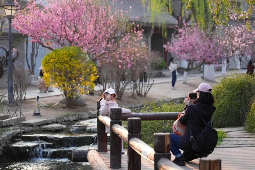 来北京的河边，赴一场春天的约会吧