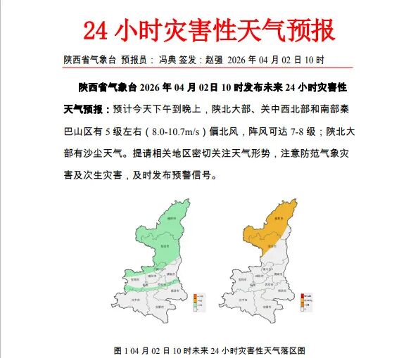 降温、局地霜冻！陕西将迎大范围大风和沙尘天气，今晚就到→