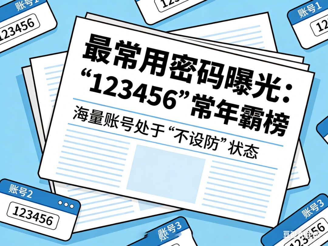 警惕弱口令，否则你的账号会“门户大开”！