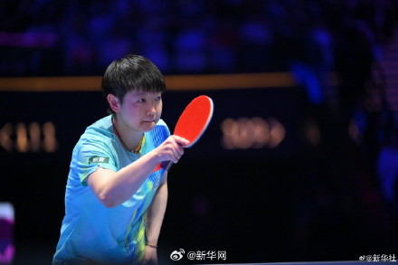 孙颖莎晋级世界杯女单8强
