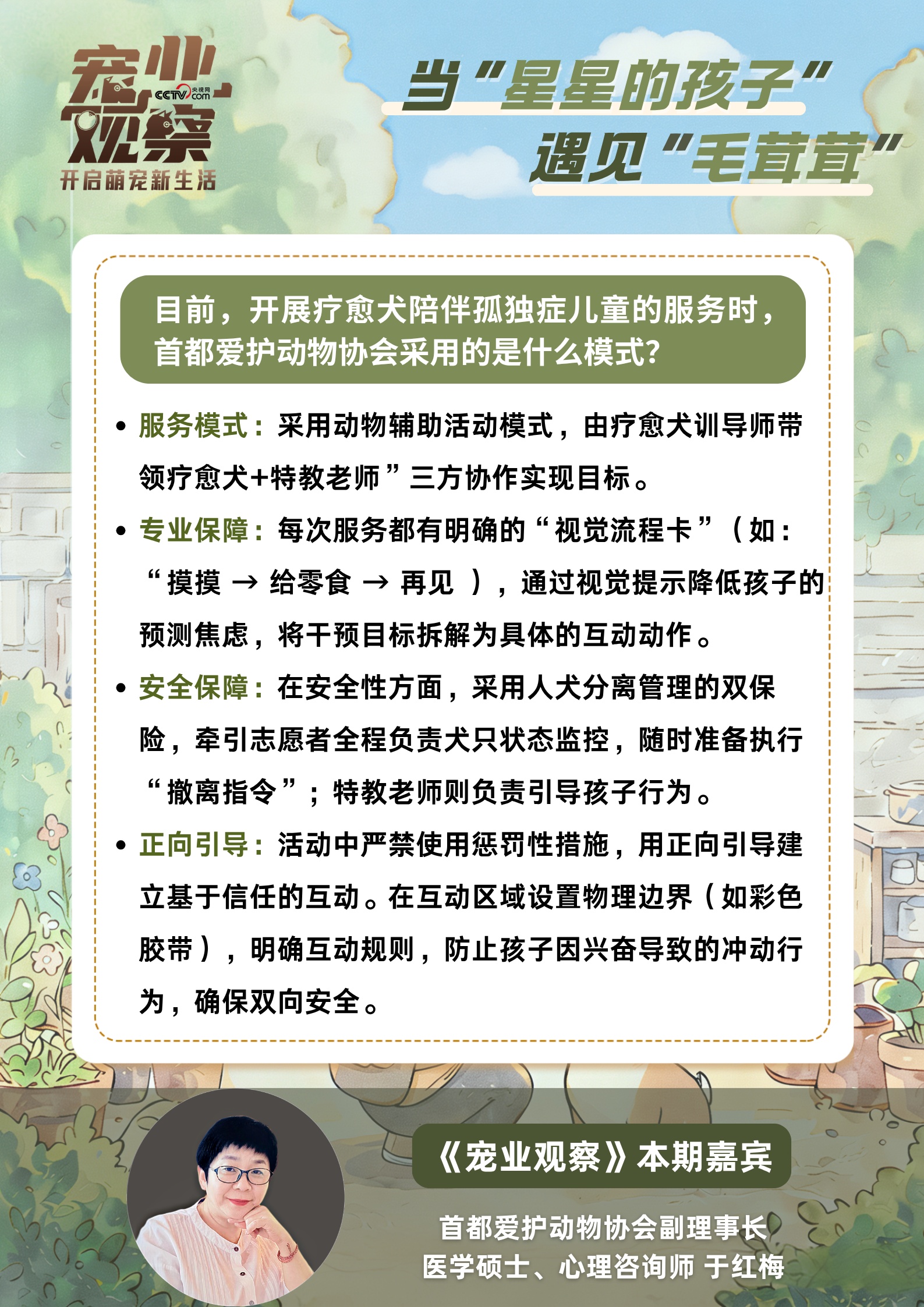 世界孤独症日：当“星星的孩子”遇见上岗的“毛茸茸”