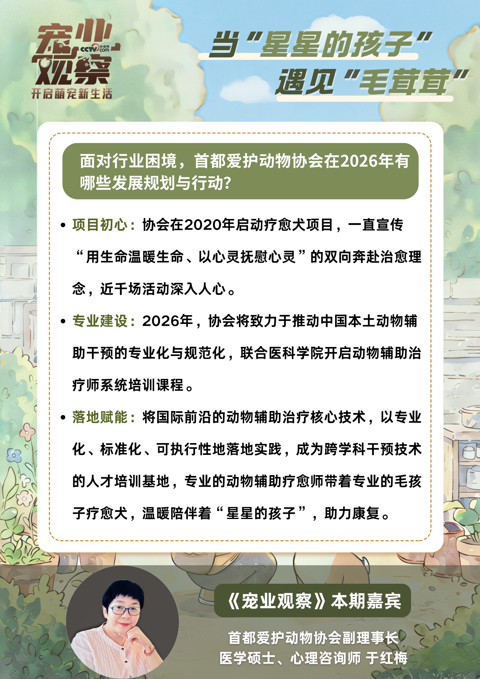 世界孤独症日：当“星星的孩子”遇见上岗的“毛茸茸”