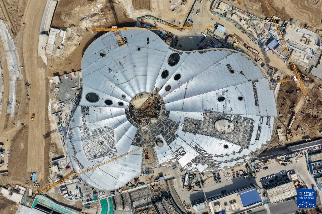 雄安新区启动区城市文化广场项目建设有序推进