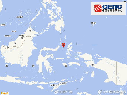 印尼马鲁古海峡发生7.4级地震