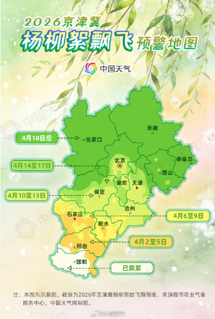飞絮季开启！华北黄淮进入杨柳絮飘飞期