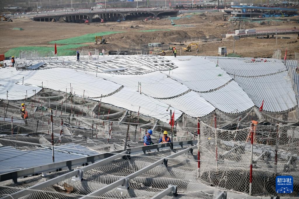 雄安新区启动区城市文化广场项目建设有序推进