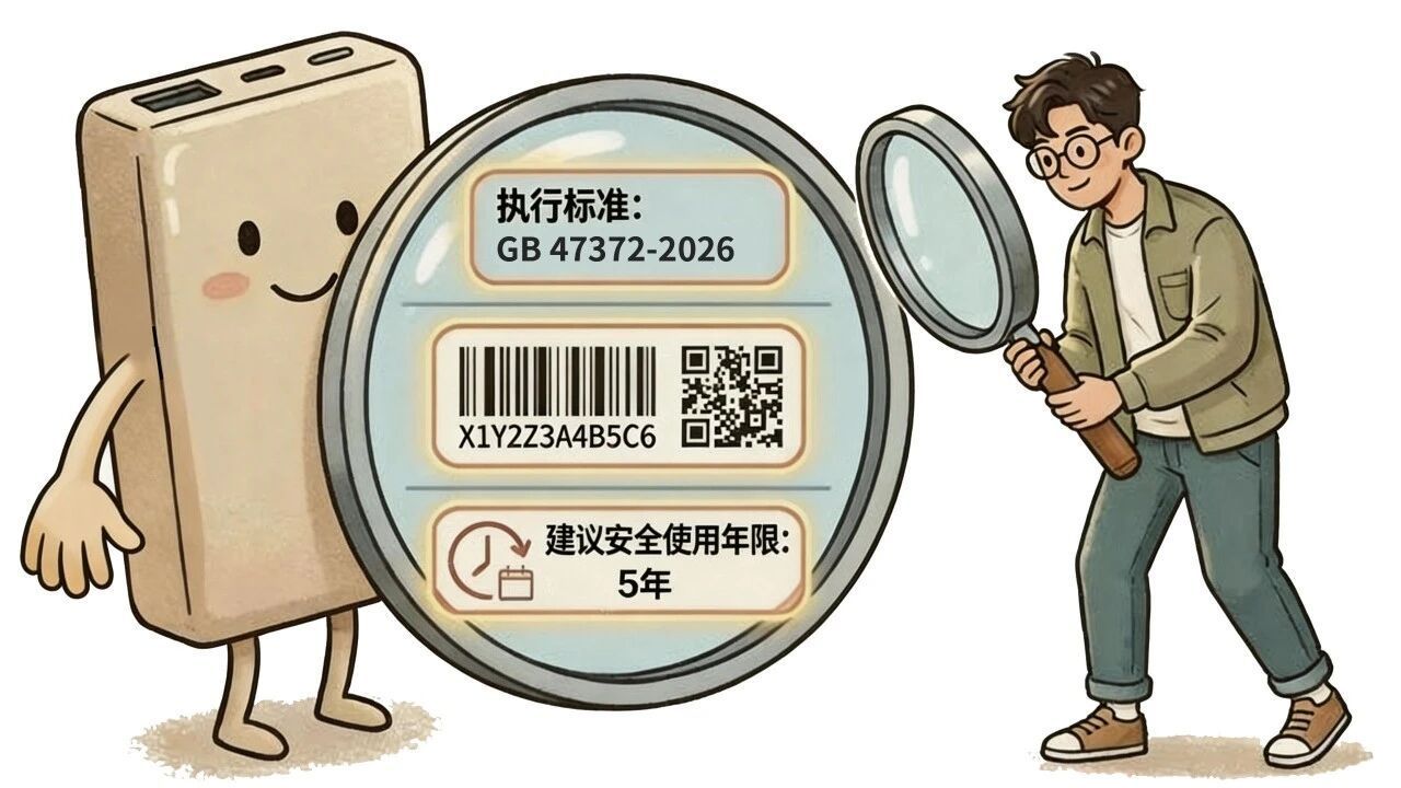“史上最严”新国标出台 充电宝选购使用指南（最新版）→
