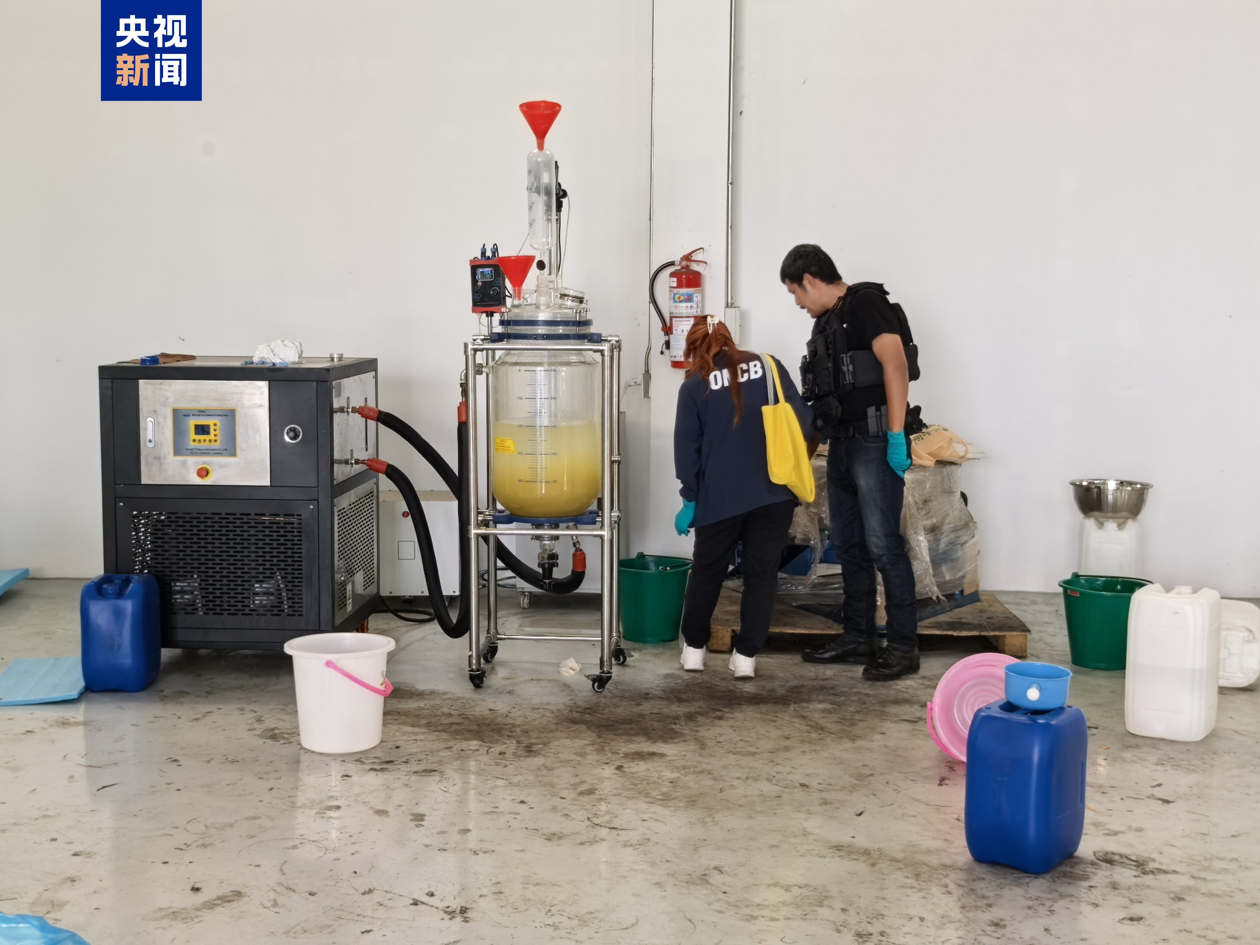 抓获41人 中泰越三国联合破获一起跨国制造毒品案