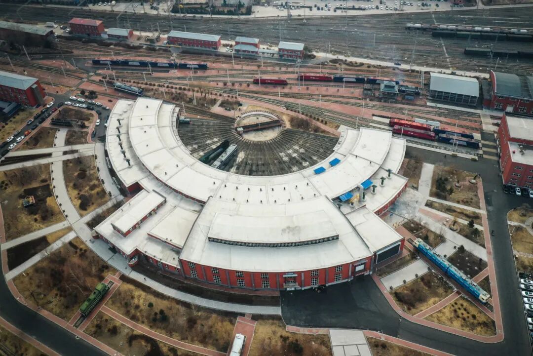 全国罕见！火车头在这里原地转圈圈