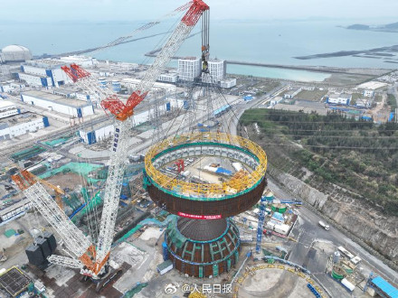 吊装成功！华龙一号有新进展