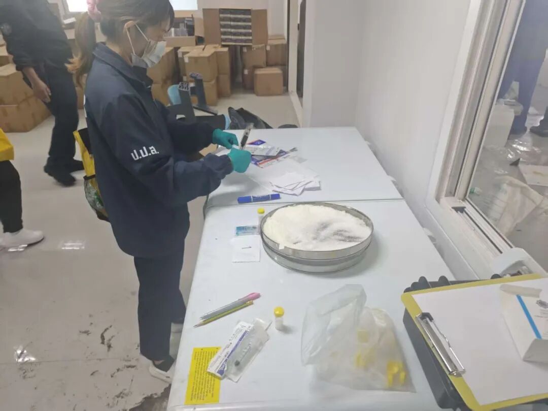 中泰越联合缴获5吨制毒原料