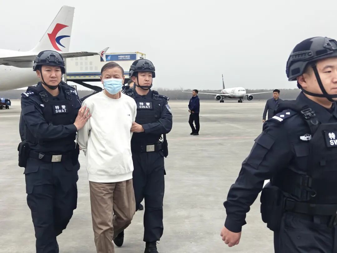 王某某向银行骗贷1.04亿元，潜逃境外近十年，今日被押解回国