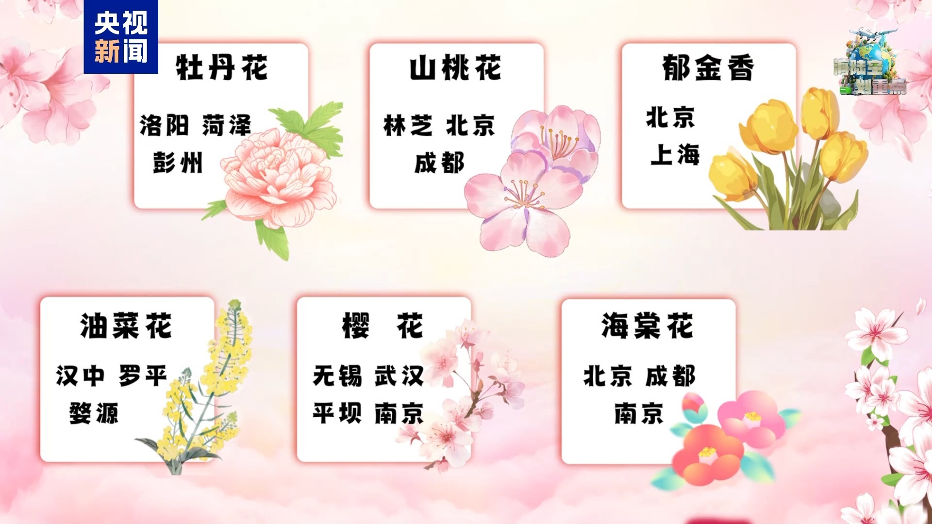 一起去坐开往春天的列车 这份清明赏花攻略请收好