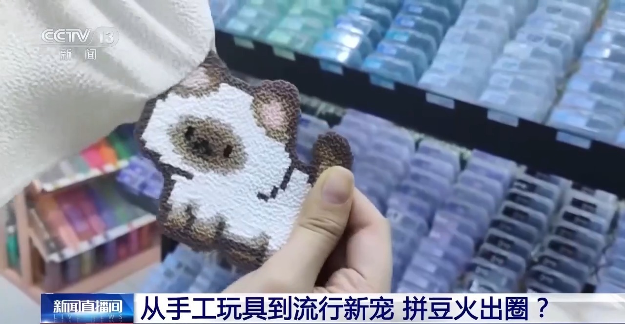 从手工玩具到流行新宠 拼豆何以成为消费“顶流” 从手工玩具到流行新宠 拼豆何以成为消费“顶流”