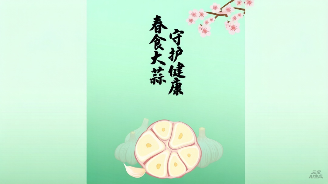 春天吃大蒜，好处这么多？！低成本高回报