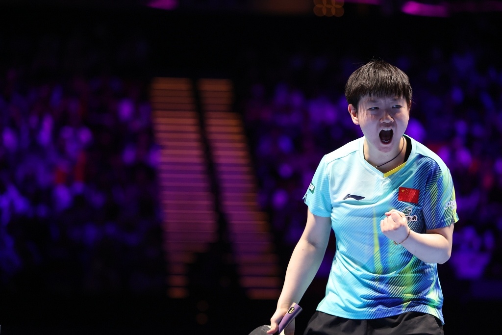 大心脏!孙颖莎决胜局逆转汉娜·高达,晋级世界杯四强 大心脏!孙颖莎决胜局逆转汉娜·高达,晋级世界杯四强