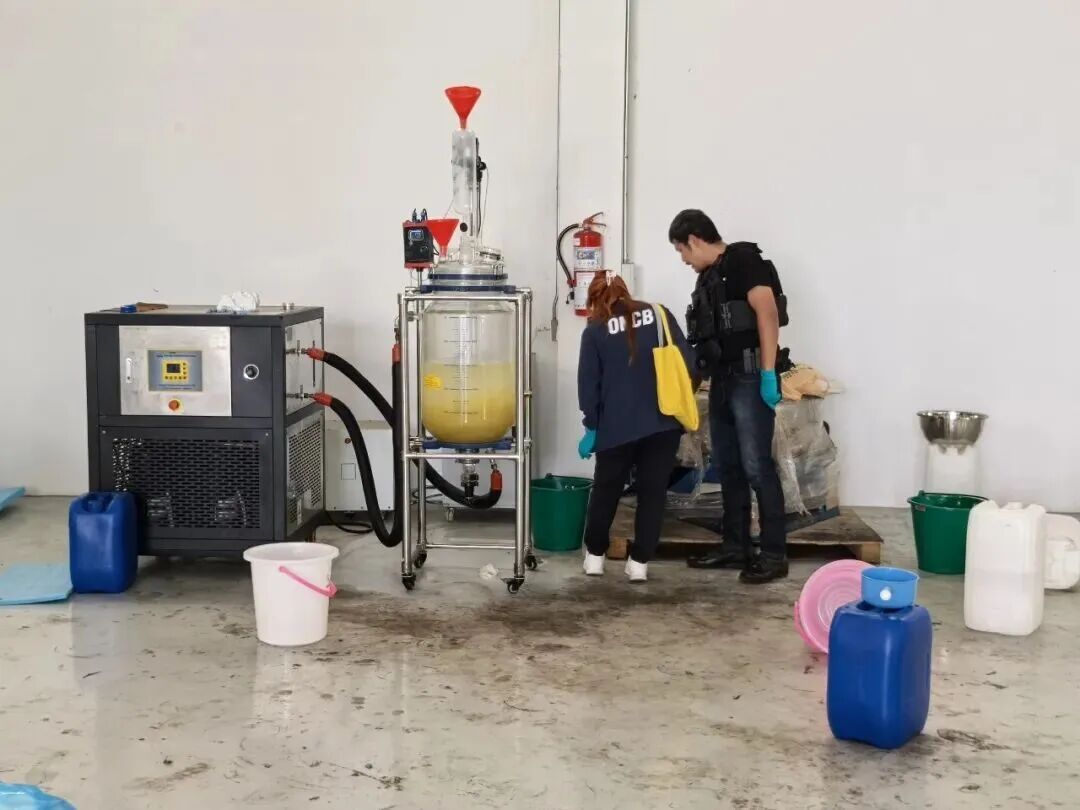 抓获嫌疑人41名!中泰越联合破获跨国制造毒品案 抓获嫌疑人41名!中泰越联合破获跨国制造毒品案