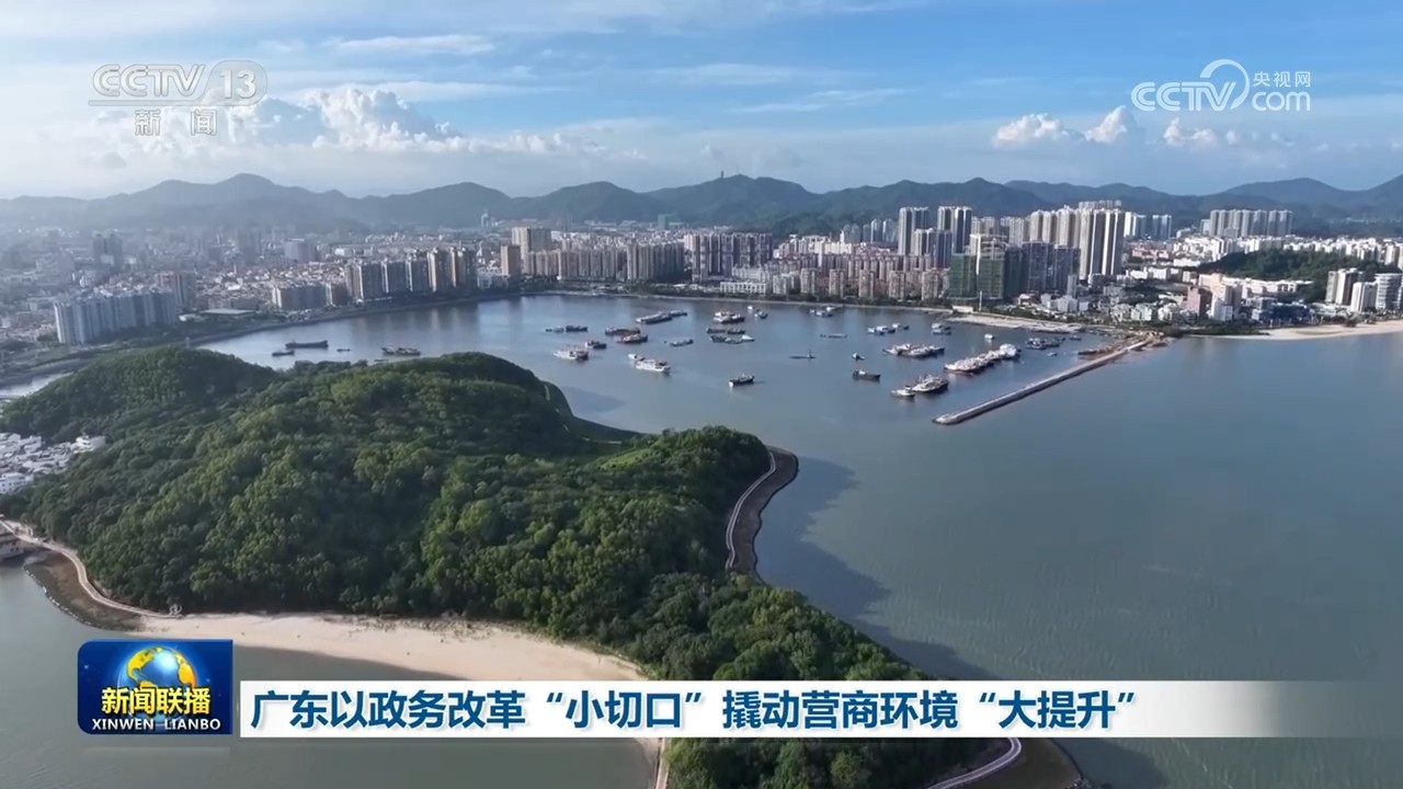 广东以政务改革“小切口”撬动营商环境“大提升”