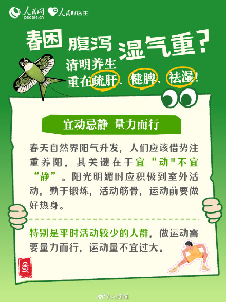 春困、腹泻、湿气重？清明养生重在疏肝健脾祛湿