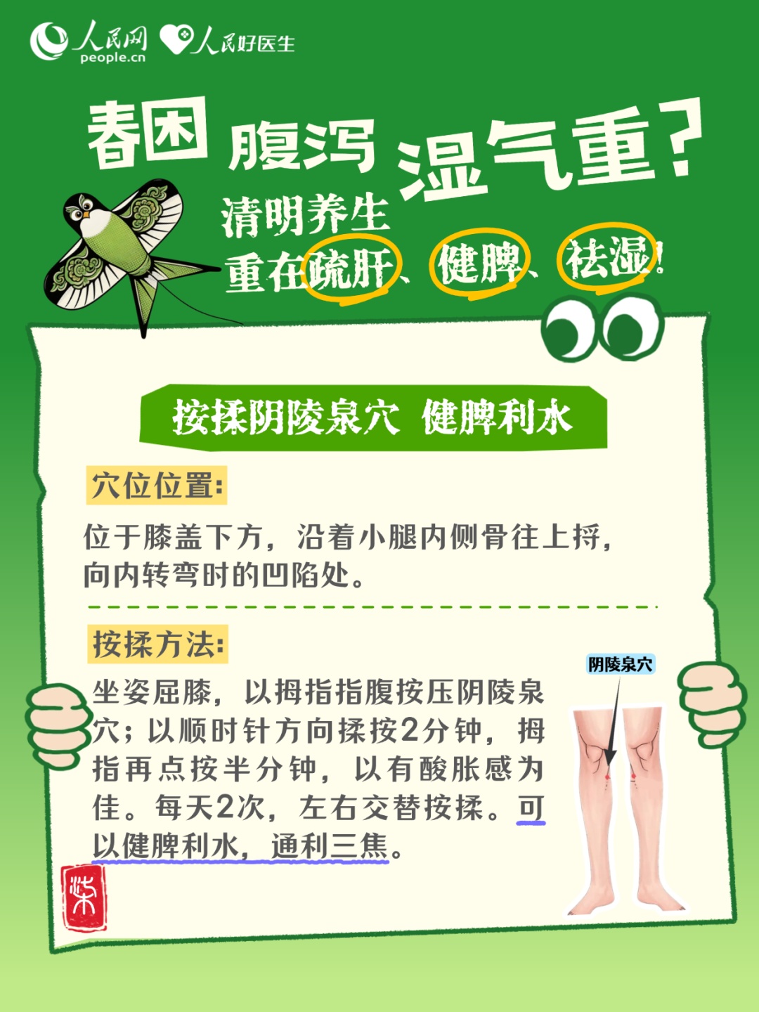 春困、腹泻、湿气重?清明养生这样调! 春困、腹泻、湿气重?清明养生这样调!