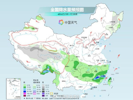 南方未来10天3轮降雨接连上线